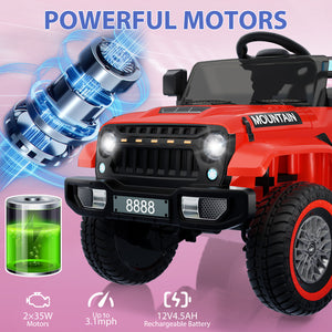 12V Kids Electric 4-Wheeler Car with Remote Control Trend Times 12