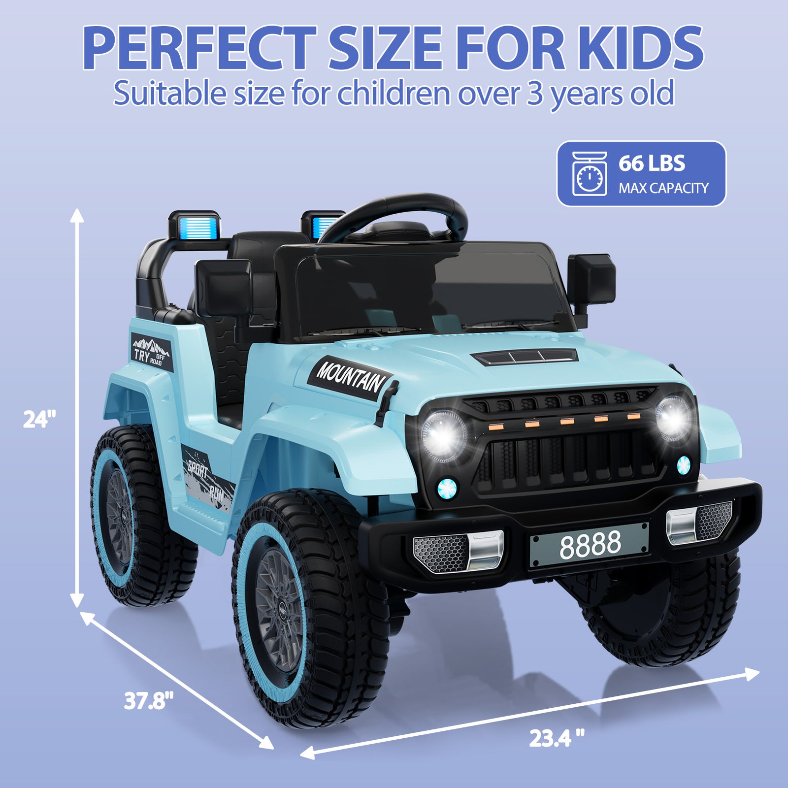 12V Kids Electric 4-Wheeler Car with Remote Control Trend Times 20