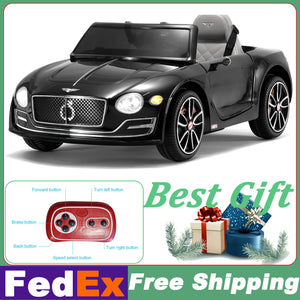 12V Licensed Bentley Style Kids Electric Ride-On Car with Remote Control Trend Times Variant 0