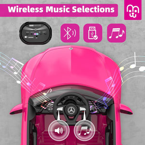 12V Kids Electric Ride-On Car with Remote Control Bluetooth USB Music Player 3.1M Trend Times 3