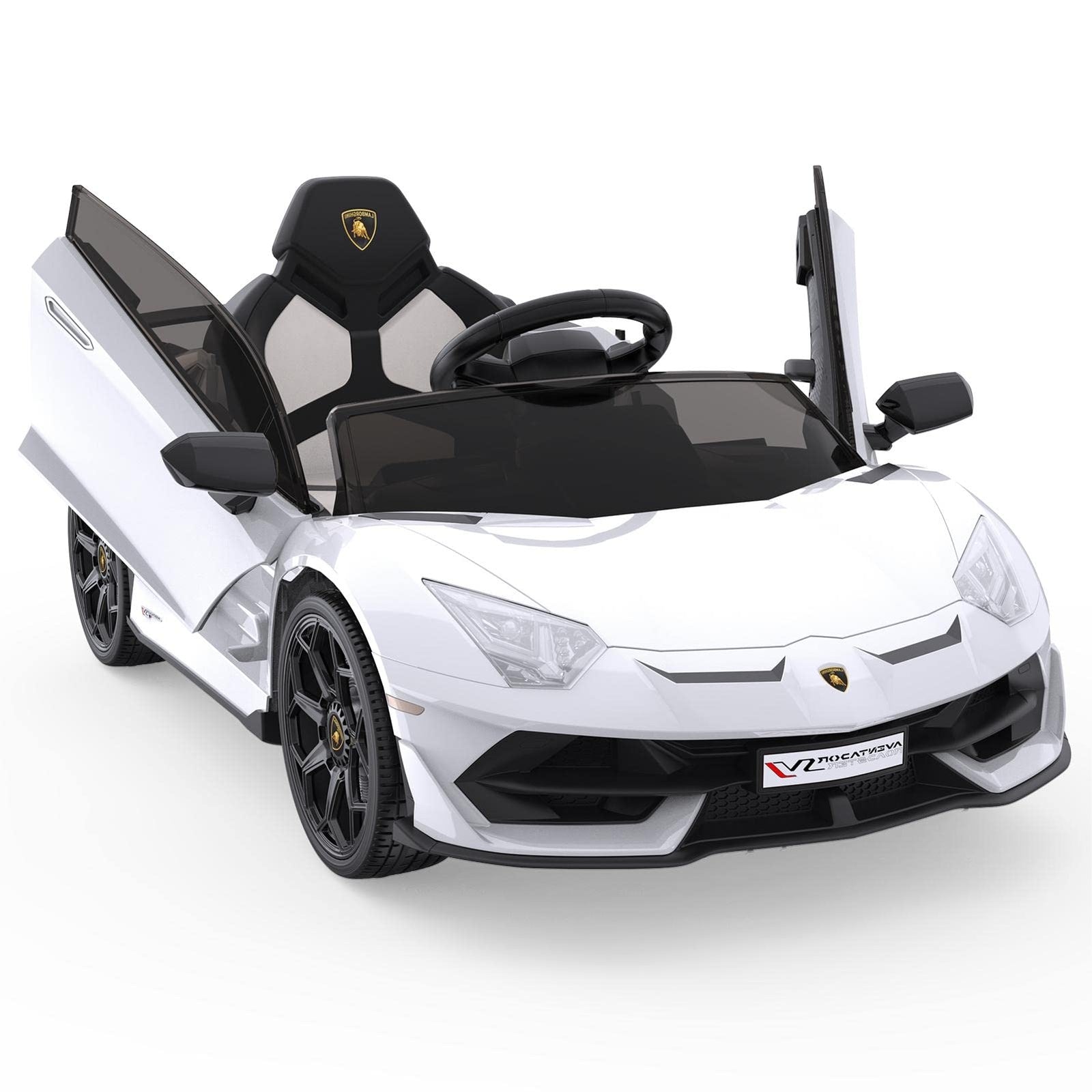 12V Kids Electric Ride-On Car with Remote Control, Music, and LED Lights Trend Times Variant 0