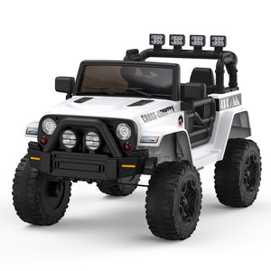 12V Kids Electric Ride-On Truck with Remote Control, LED Lights, and Music Trend Times 9