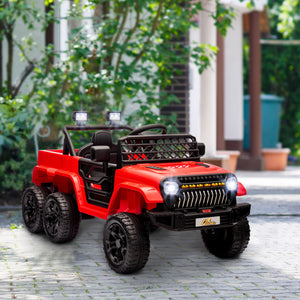 12V Kids Electric Ride-On Car with Switchable 2WD/4WD and Remote Control, Red Trend Times 8