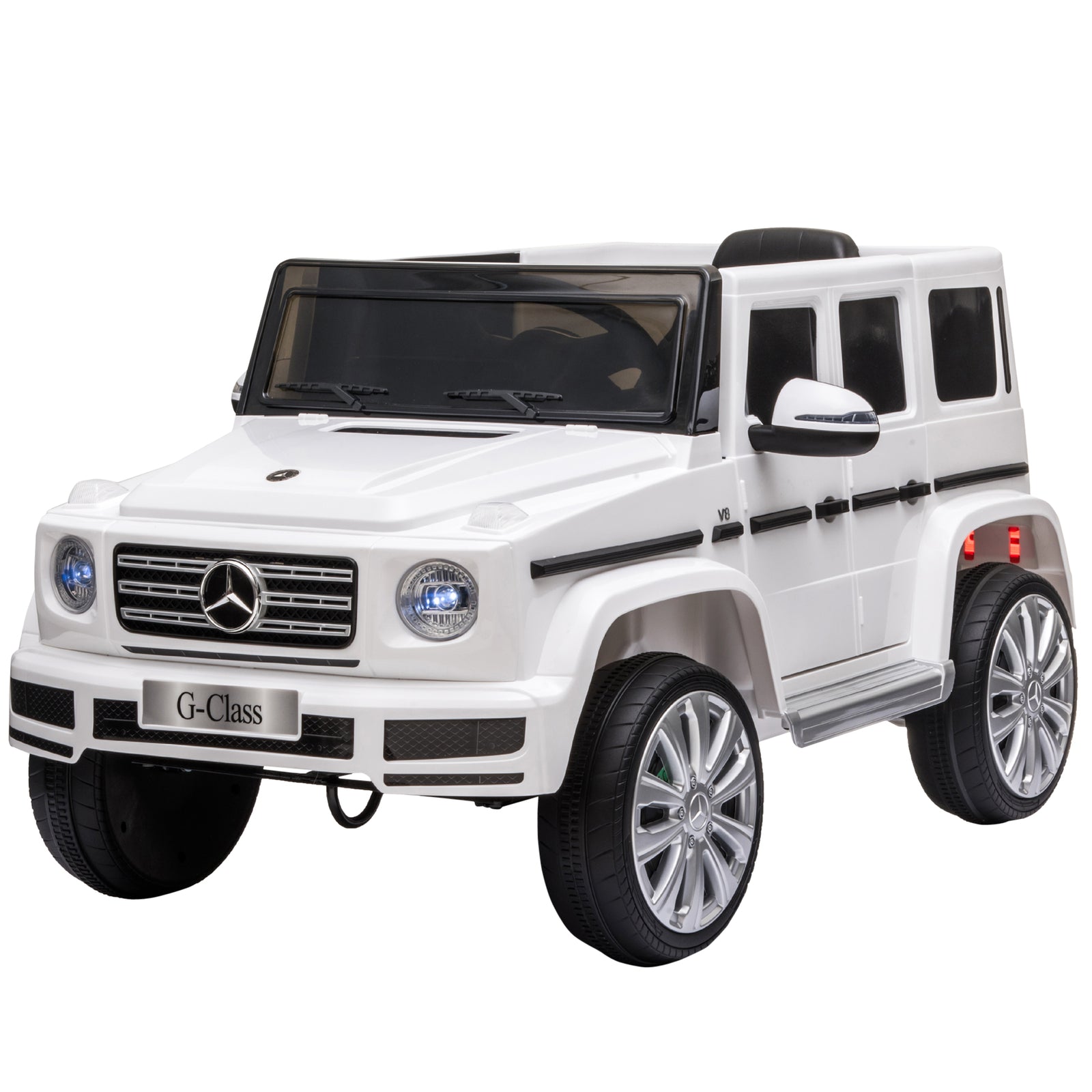 12V Kids Electric Ride-On Car with Remote Control, Headlights, Music, Suspension, and Storage Compartment Trend Times 14