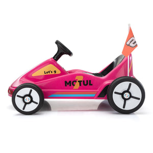 12V Kids Electric 4-Wheel Ride-On Go-Kart with Remote Control, Blue, Ages 3-8 Trend Times 20