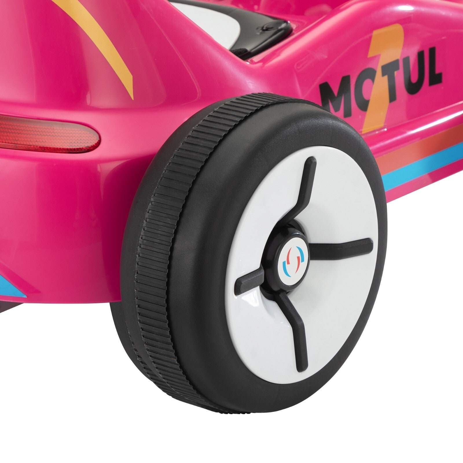 12V Kids Electric 4-Wheel Ride-On Go-Kart with Remote Control, Blue, Ages 3-8 Trend Times 24