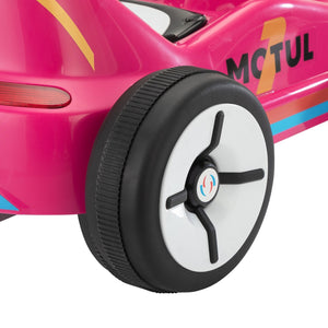 12V Kids Electric 4-Wheel Ride-On Go-Kart with Remote Control, Blue, Ages 3-8 Trend Times 24