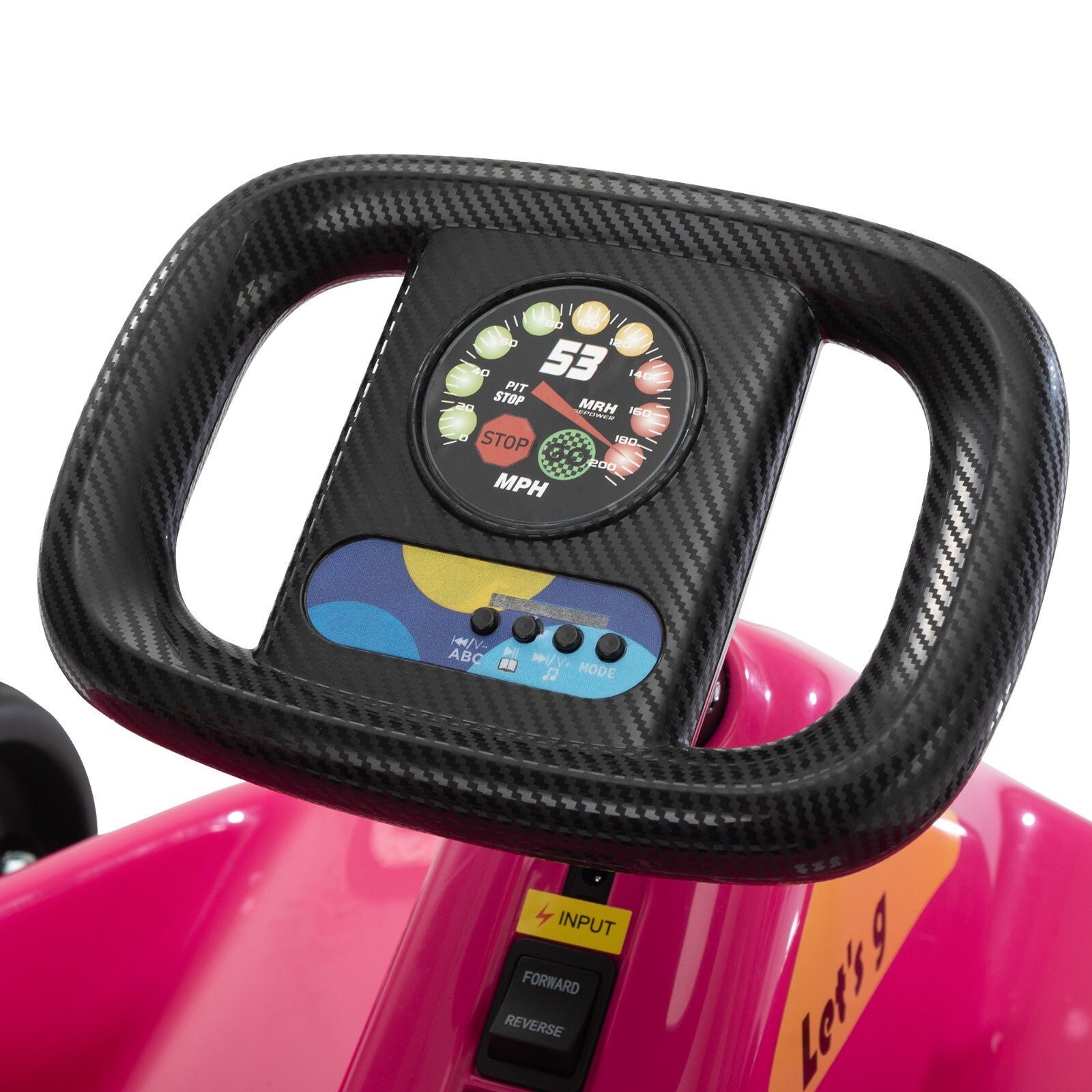 12V Kids Electric 4-Wheel Ride-On Go-Kart with Remote Control, Blue, Ages 3-8 Trend Times 26