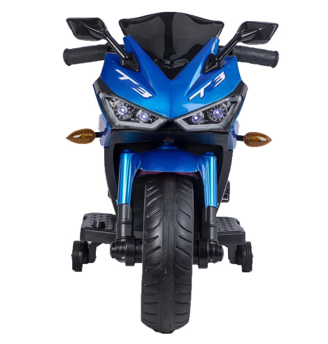 12V Kids Electric Ride-On Dirt Bike Motorcycle with LED Lights and Hand Drive Trend Times 5