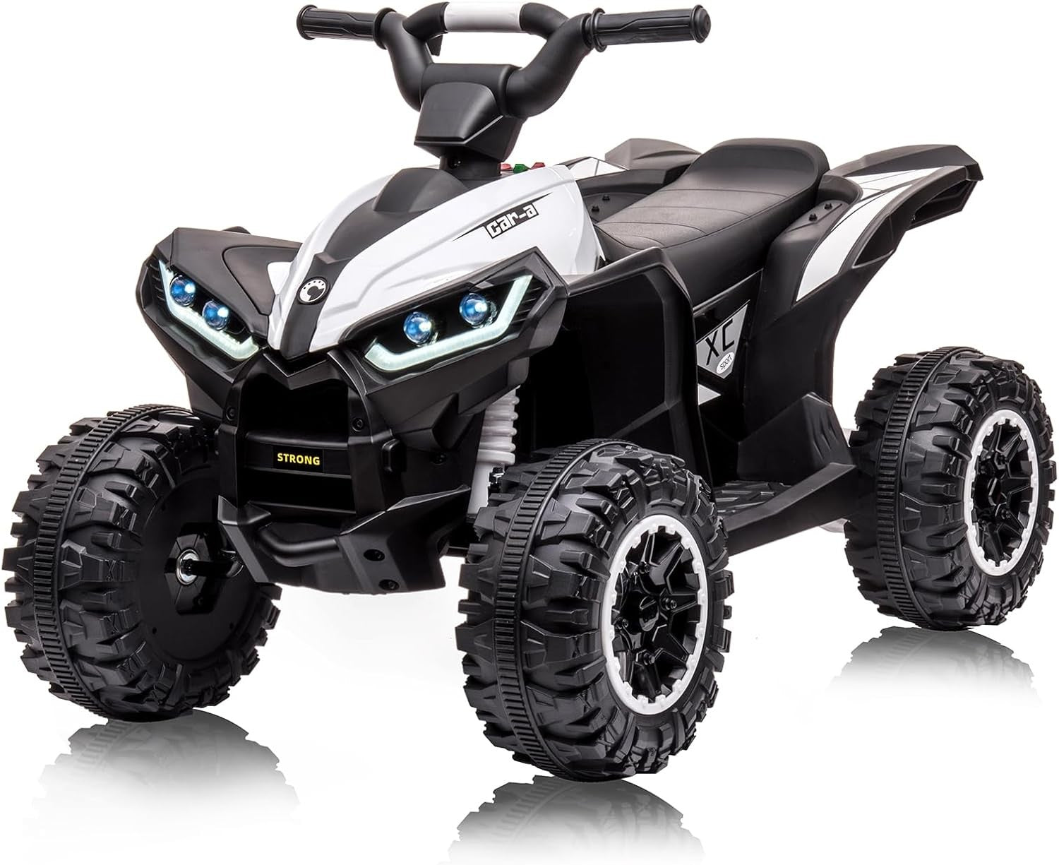 12V Kids Electric Ride-On ATV Quad 4-Wheeler Toy with Music and LED Lights Trend Times Variant 0