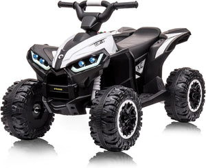 12V Kids Electric Ride-On ATV Quad 4-Wheeler Toy with Music and LED Lights Trend Times Variant 0
