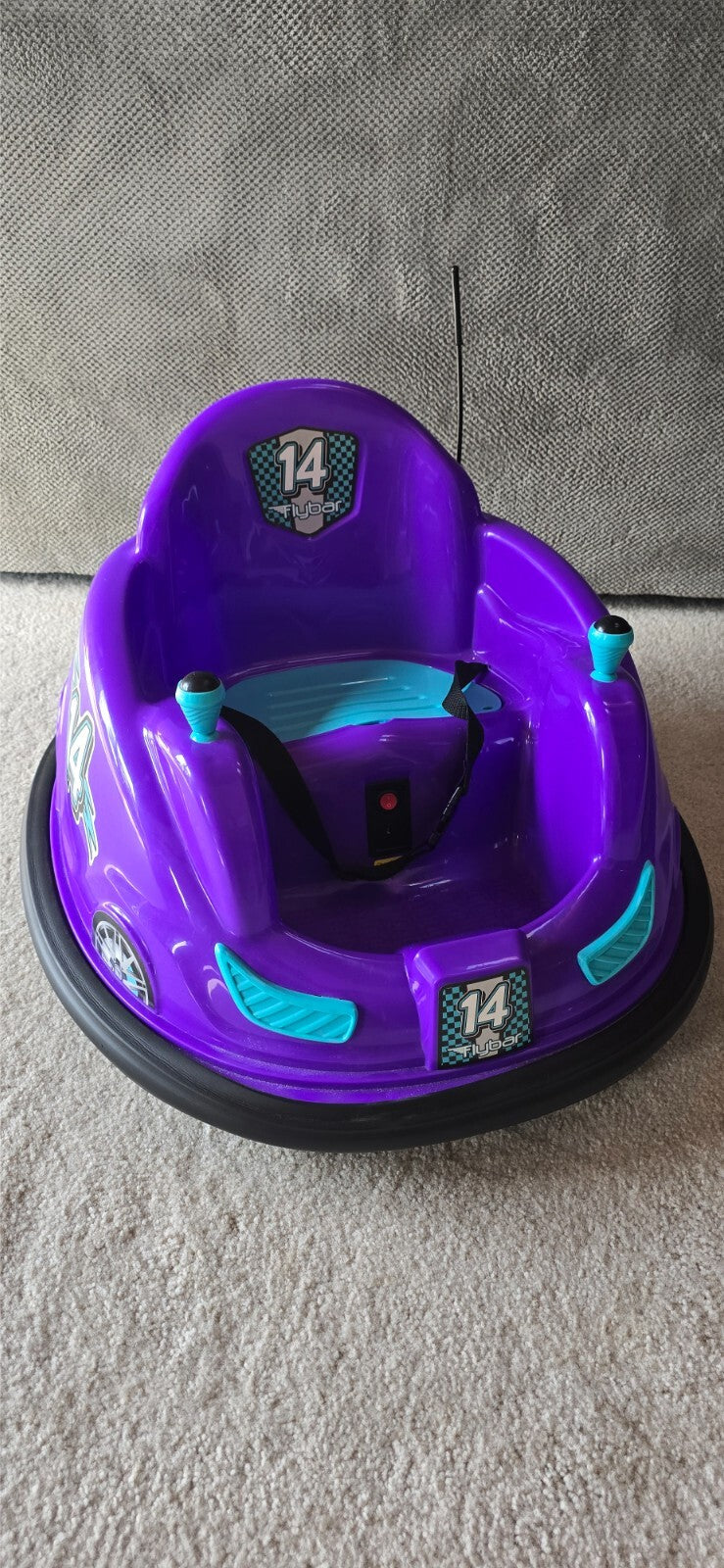 12V Battery-Powered Kids Electric Ride-On Bumper Car with Remote Control Trend Times Variant 0