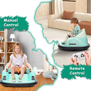 12V Electric Ride-On Bumper Car for Kids and Toddlers with Remote Control Trend Times 5