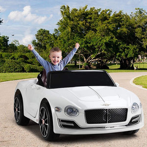 12V Kids Electric Ride-On Car Licensed Bentley with 4 Wheels, LED Lights, and Parent Remote Control Trend Times Variant 0