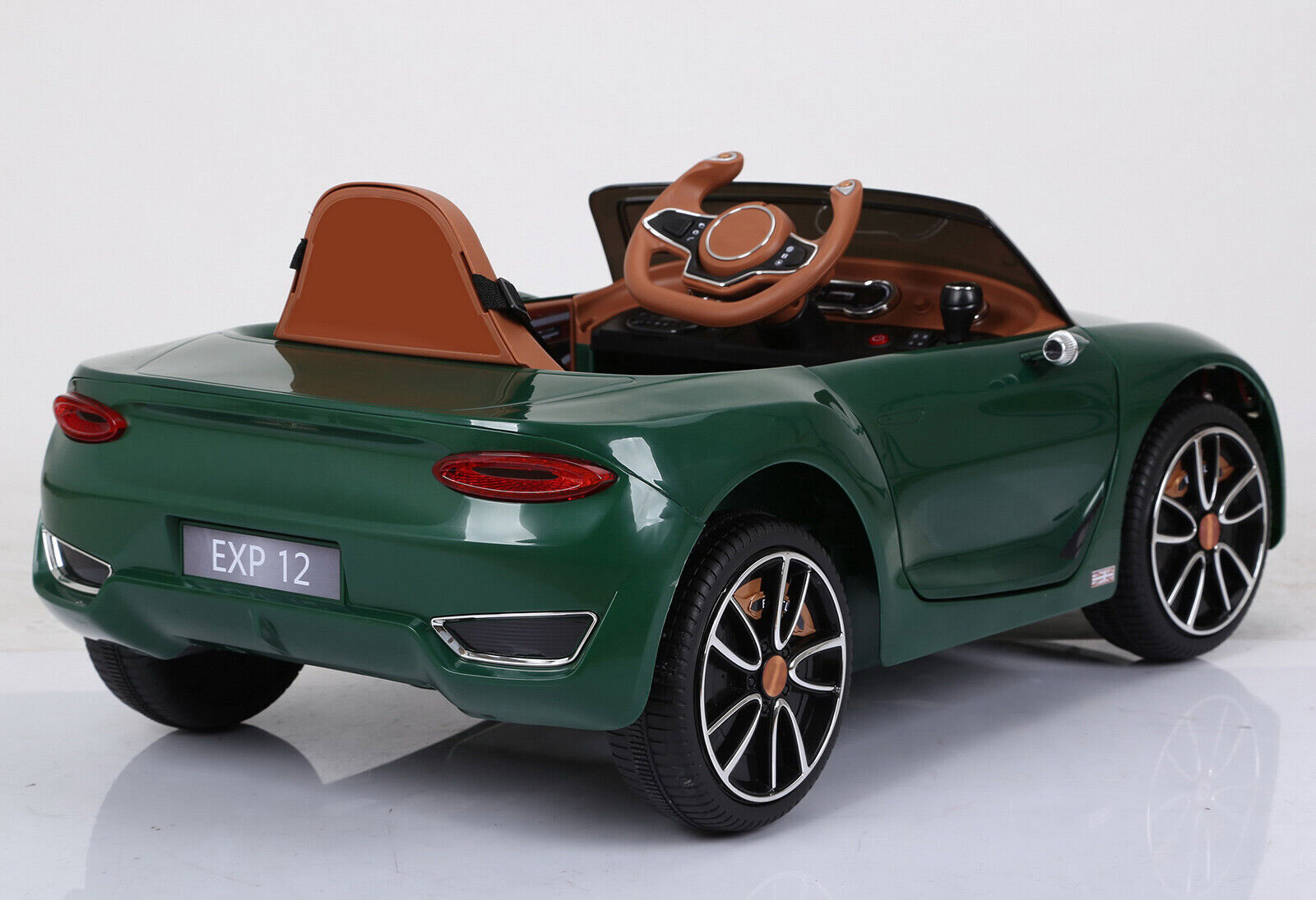 12V Kids Electric Ride-On Car with Remote Control and LED Lights Bentley Style Toy Trend Times 10