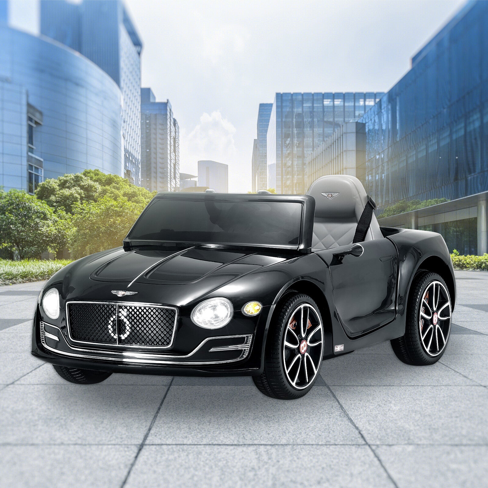 12V Kids Electric Ride-On Car Licensed Bentley Style with Remote Control and LED Lights Trend Times 7