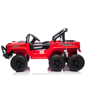 12V Kids Electric Ride-On Jeep Truck with Remote Control and Power Wheels Battery Trend Times 2