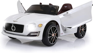 12V Kids Electric Ride-On Car Toy with Remote Control and LED Lights Bentley Style Trend Times Variant 0