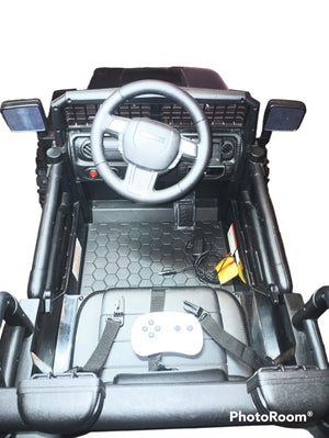 12V Kids Electric Ride-On Jeep with Parental Remote Control and LED Lights Trend Times 3