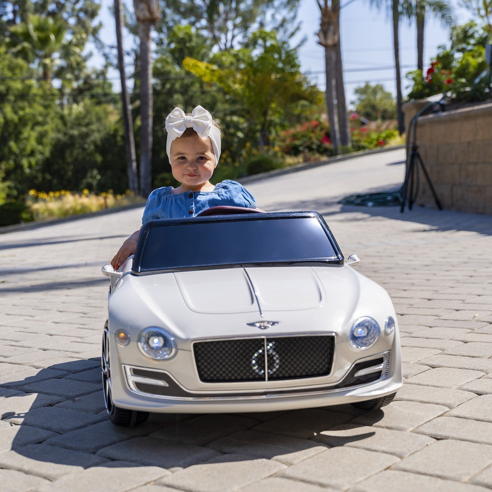 12V Kids Electric Ride-On Car Licensed Bentley Style with LED Lights and Remote Control Trend Times 9