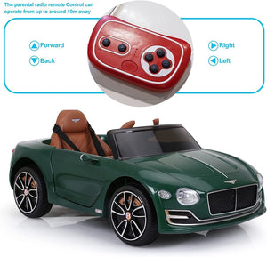 12V Kids Electric Ride-On Car Licensed Bentley Style with Remote Control Trend Times 5