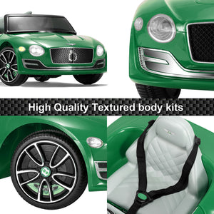 12V Kids Electric Ride-On Car Licensed Bentley Style with Remote Control Trend Times 8
