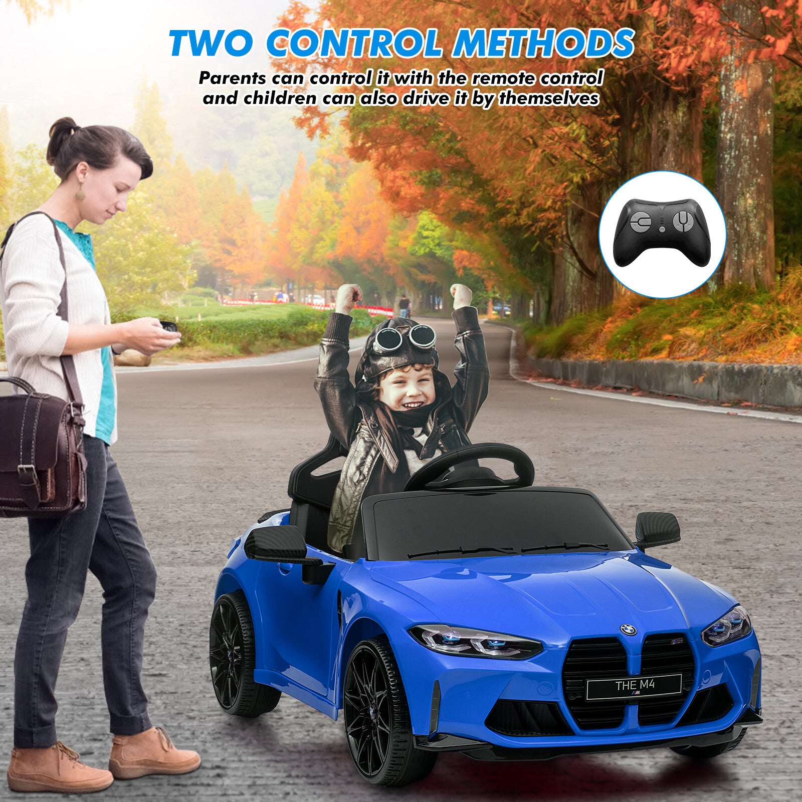 12V Kids Electric Ride-On Sports Car with Remote Control Trend Times 11