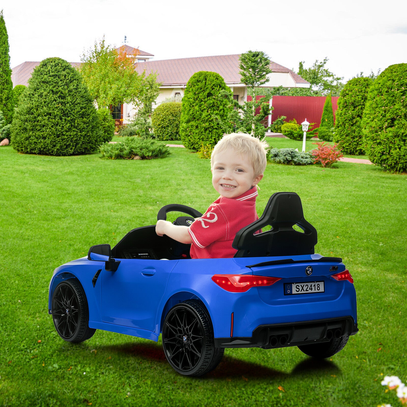 12V Kids Electric Ride-On Sports Car with Remote Control Trend Times 12