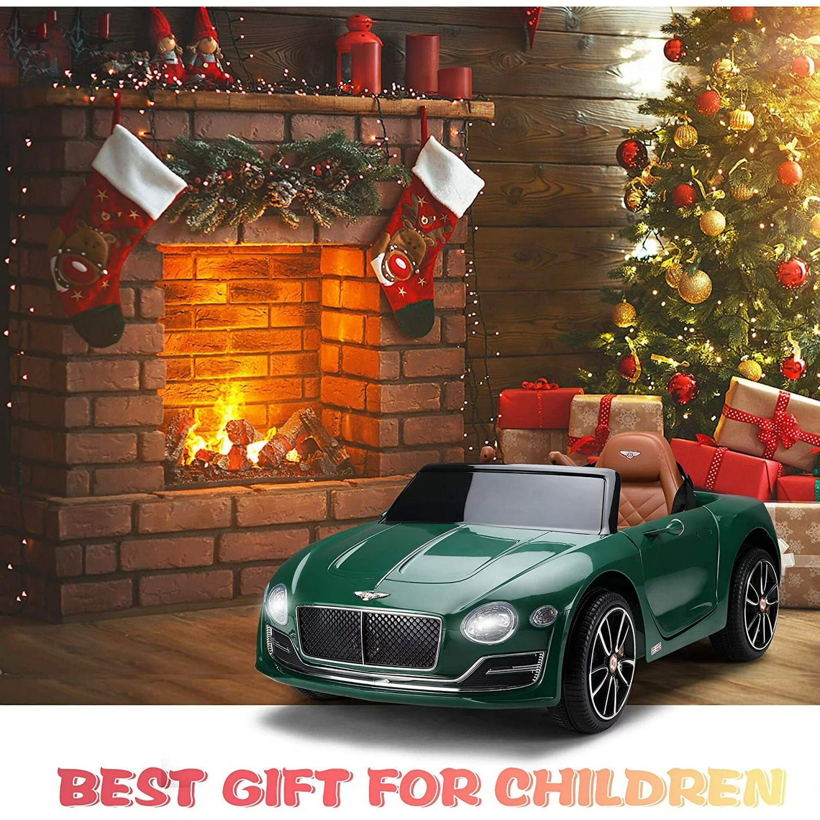 12V Kids Electric Ride-On Car Licensed Bentley Style with Remote Control and LED Lights Trend Times 5