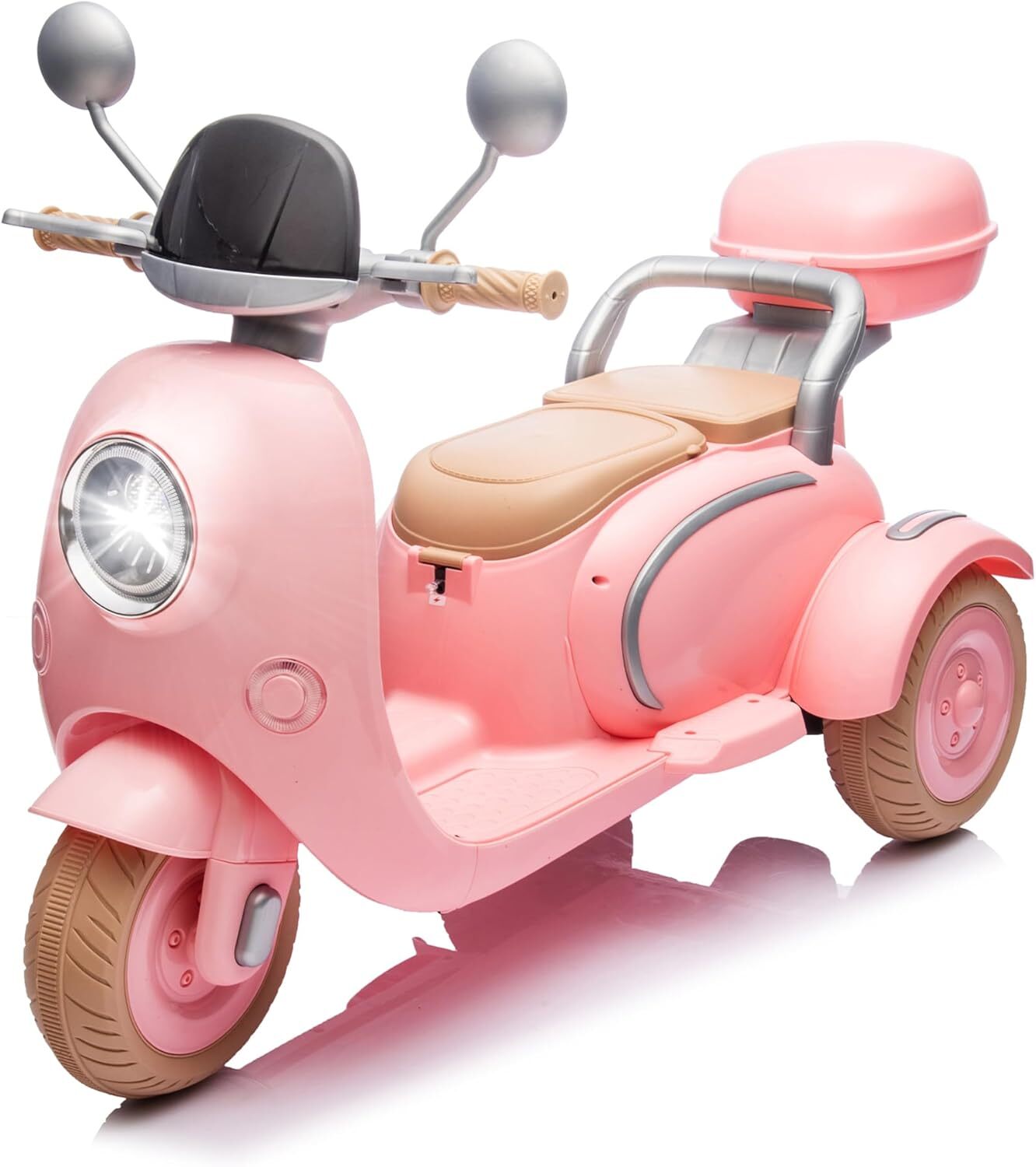 12V Kids Electric Ride-On Tricycle Motorcycle with Bluetooth and LED Lights Trend Times 16