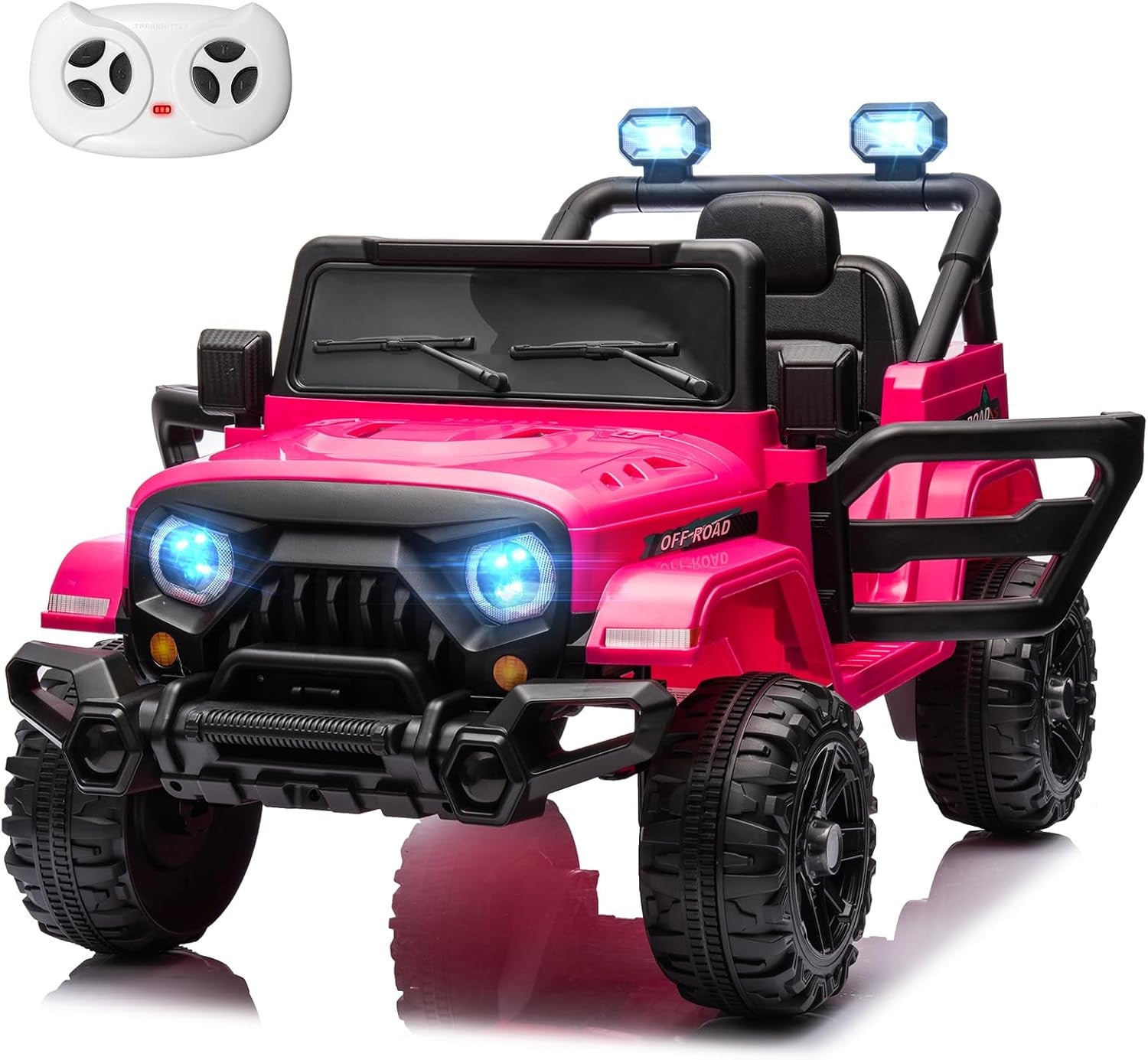 12V Kids Electric Ride-On Truck Car with Remote Control, Twin 35W Motors, 3.5 MPH Max Speed Trend Times Variant 0