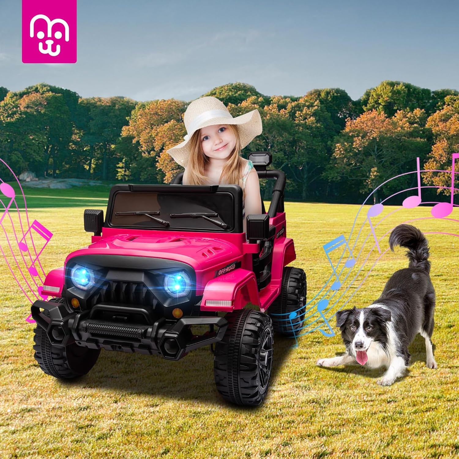 12V Kids Electric Ride-On Truck Car with Remote Control, Twin 35W Motors, 3.5 MPH Max Speed Trend Times 5