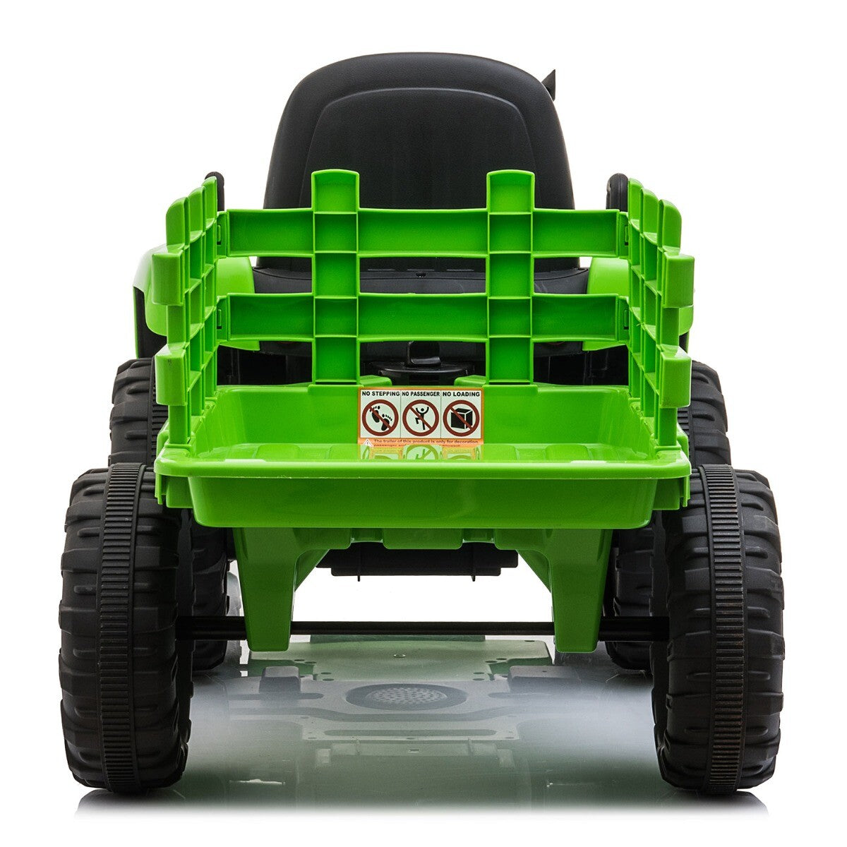 12V Kids Electric Ride-On Tractor with Trailer Trend Times 18