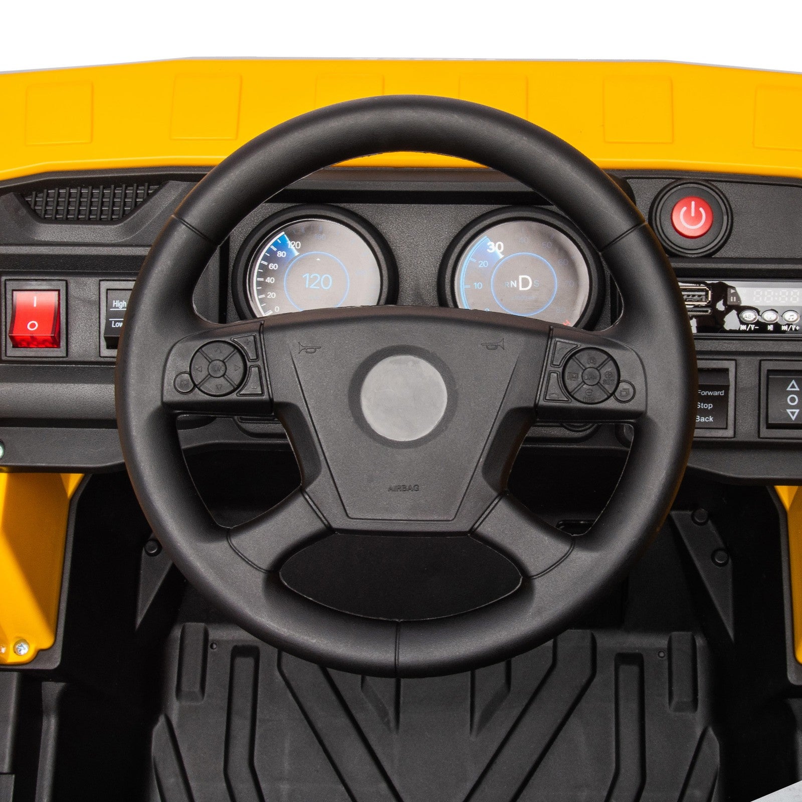 12V Electric Kids Ride-On Dump Truck with Functional Dump Bed and Shovel Trend Times 9