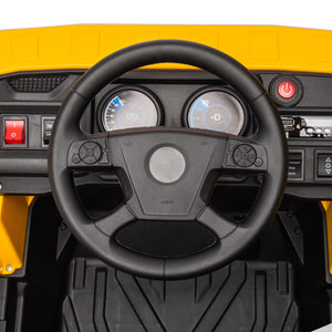 12V Electric Kids Ride-On Dump Truck with Functional Dump Bed and Shovel Trend Times 9
