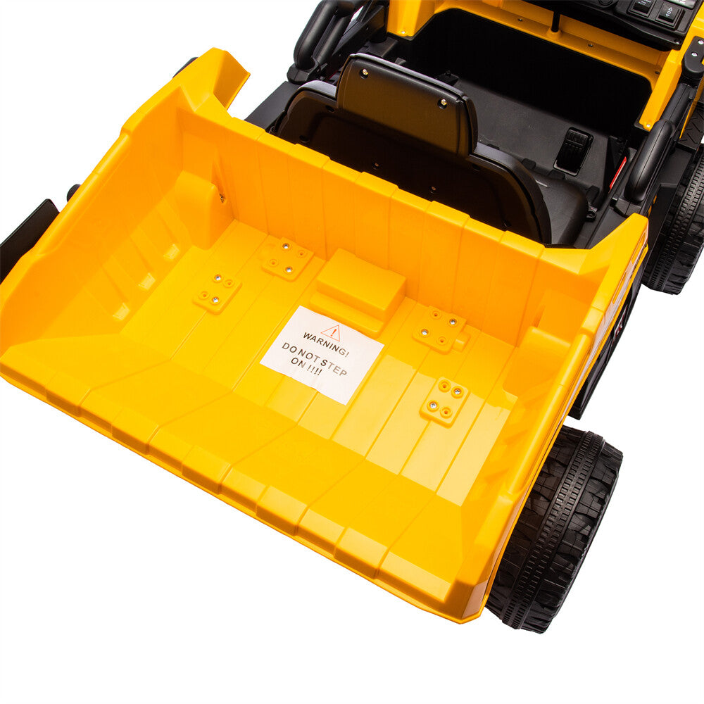 12V Kids Ride-On Dump Truck with Remote Control, Speeds 1.2-3.1 MPH, Toy for Ages 3-5 Trend Times 11