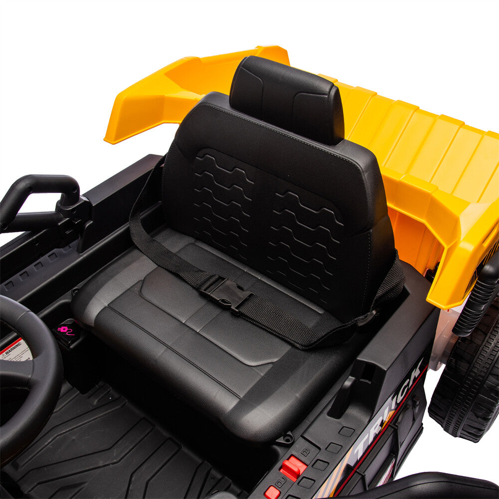 12V Kids Ride-On Dump Truck with Remote Control, Speeds 1.2-3.1 MPH, Toy for Ages 3-5 Trend Times 9