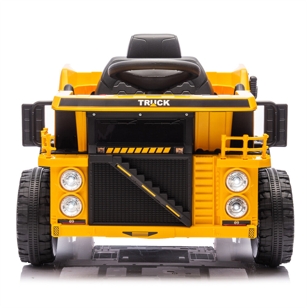 12V Kids Ride-On Dump Truck with Remote Control, Speed 1.24-3.11 MPH, Toy for Ages 3-5 Trend Times 21