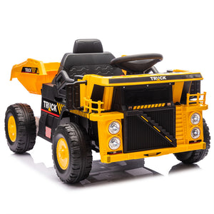 12V Kids Ride-On Dump Truck with Remote Control, Speed 1.24-3.11 MPH, Toy for Ages 3-5 Trend Times 22