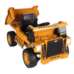 12V Kids Ride-On Dump Truck with Remote Control, Working Megaphone, and Sand Shovel Trend Times 8