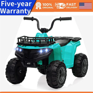 12V Kids Electric Ride-On 4-Wheeler ATV Quad with LED Lights and 1.8 MPH Speed Trend Times Variant 0