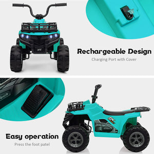 12V Kids Electric Ride-On 4-Wheeler ATV Quad with 1.8 MPH Max Speed Trend Times 23
