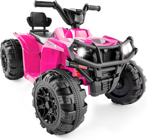 12V Kids Electric Ride-On 4 Wheeler ATV Quad Car Toy with Bluetooth Audio, 2.4 MPH Trend Times Variant 0