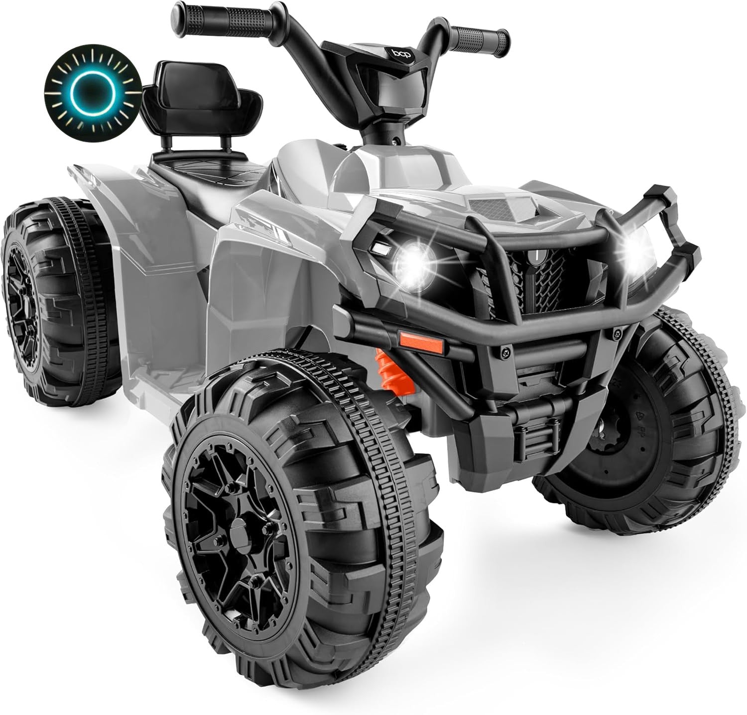 12V Kids Electric Ride-On ATV 4-Wheeler Quad Car Toy with Bluetooth Audio and 2.4 MPH Speed Trend Times 0