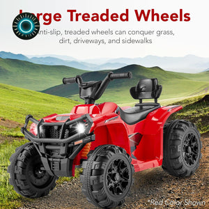 12V Kids Electric Ride-On ATV 4-Wheeler Quad Car Toy with Bluetooth Audio and 2.4 MPH Speed Trend Times 1