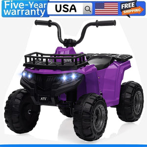 12V Kids Electric Ride-On 4 Wheeler ATV Quad with High/Low Speed Settings Trend Times 1