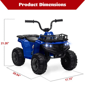 12V Kids Electric Ride-On ATV with Adjustable High and Low Speed Toy Car Trend Times 20
