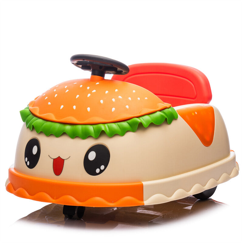 12V Kids Electric Ride-On Bumper Car with Parent Remote Control and 360-Degree Rotation for Ages 2-5 Trend Times 16