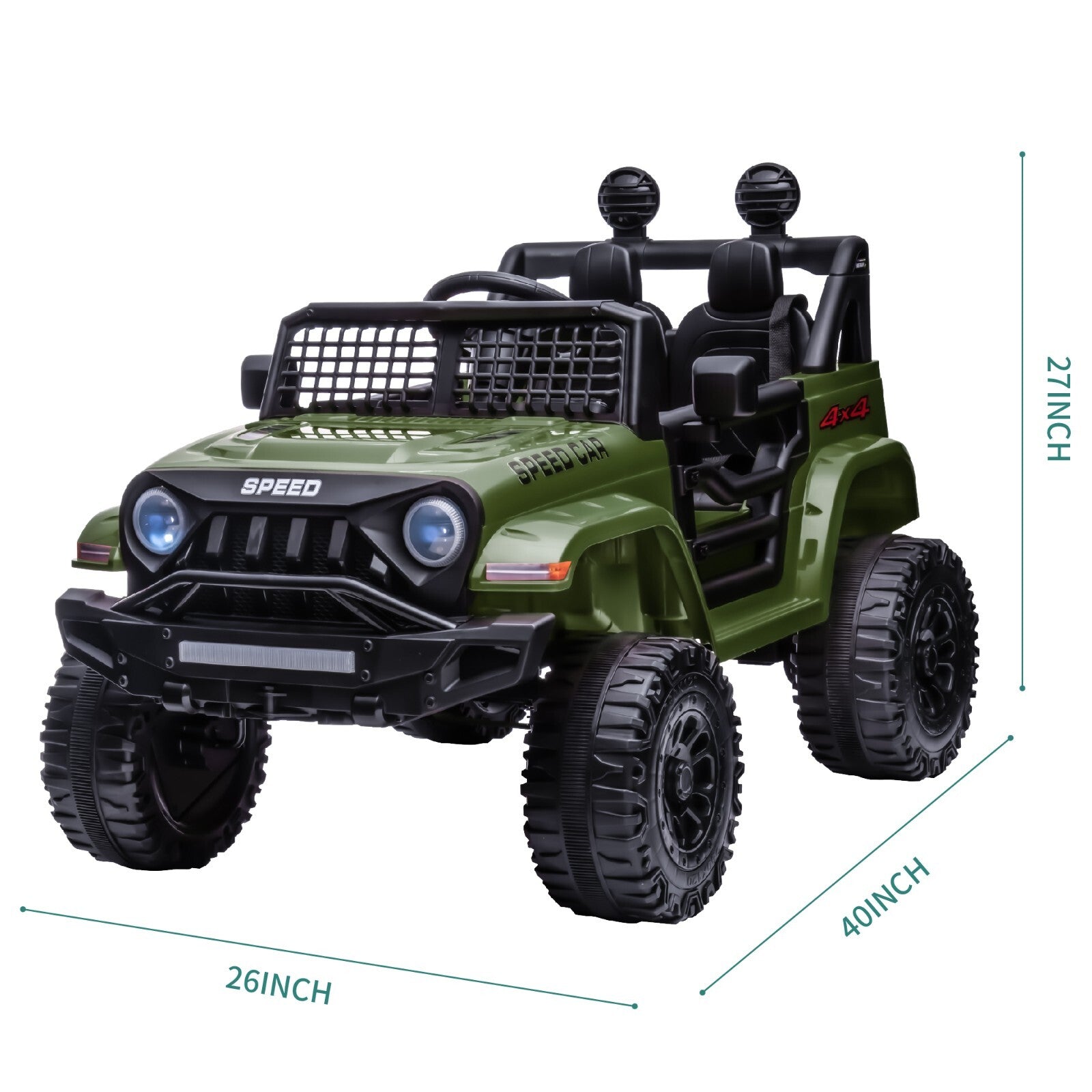 12V Kids Electric Ride-On Car with Battery Power, Remote Control, and Bluetooth Wheel Toy Trend Times 6