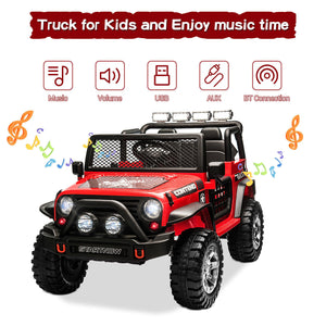 12V Kids Electric Ride-On Car with Power Wheels and Remote Control Battery-Powered Toy Trend Times 0